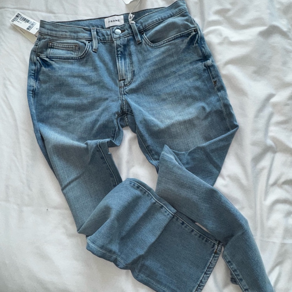 FRAME L’homme slim light wash jeans